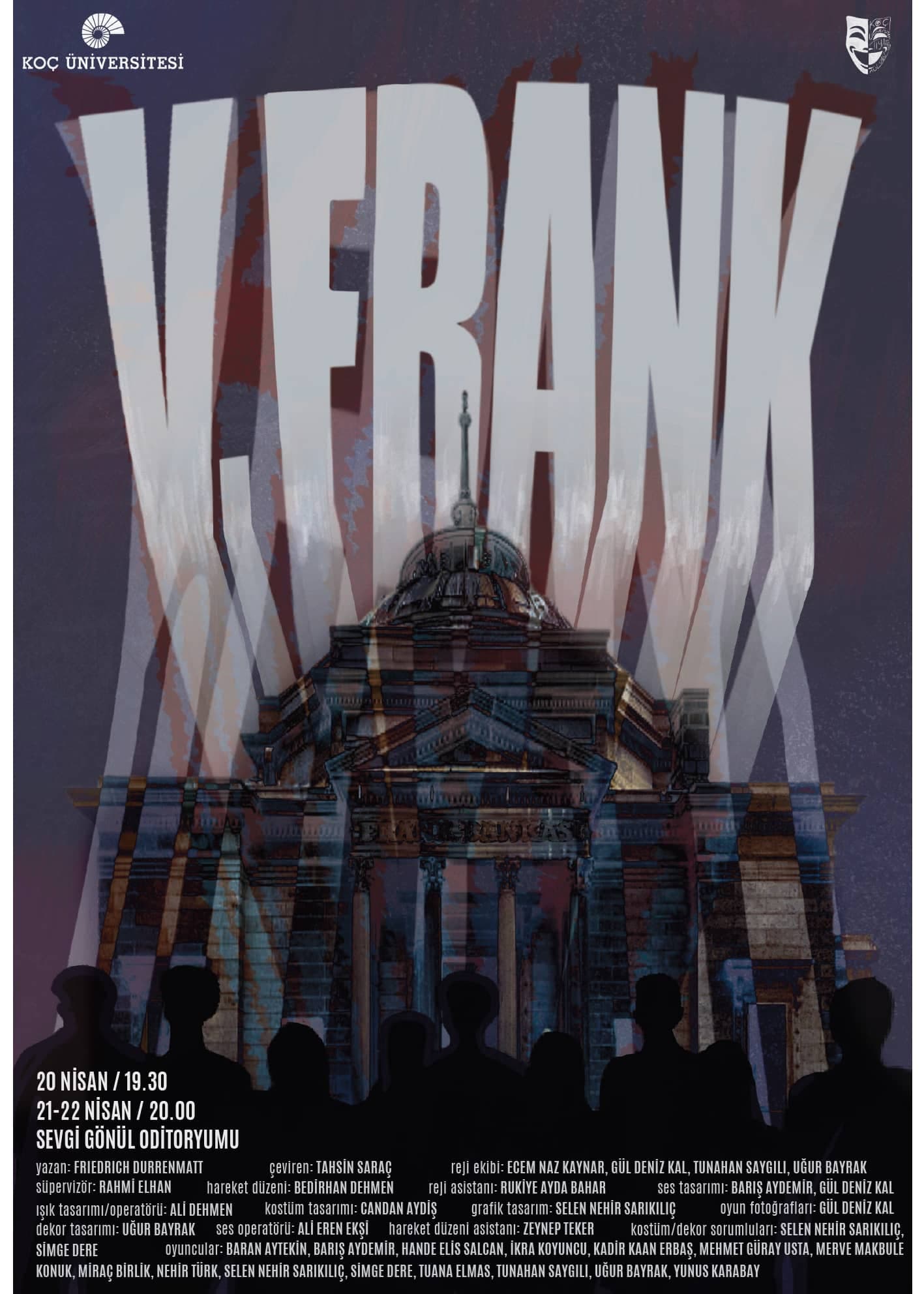 Koç Üniversitesi Tiyatro Kulübü ''V. Frank''