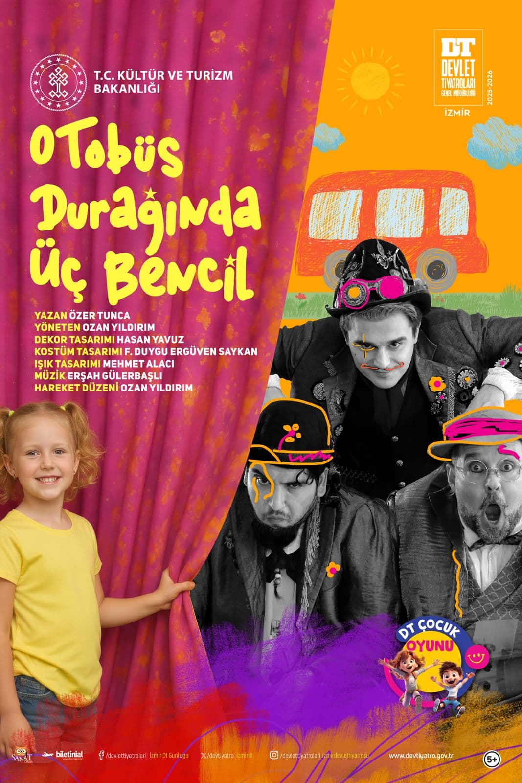 OTOBÜS DURAĞINDA ÜÇ BENCİL