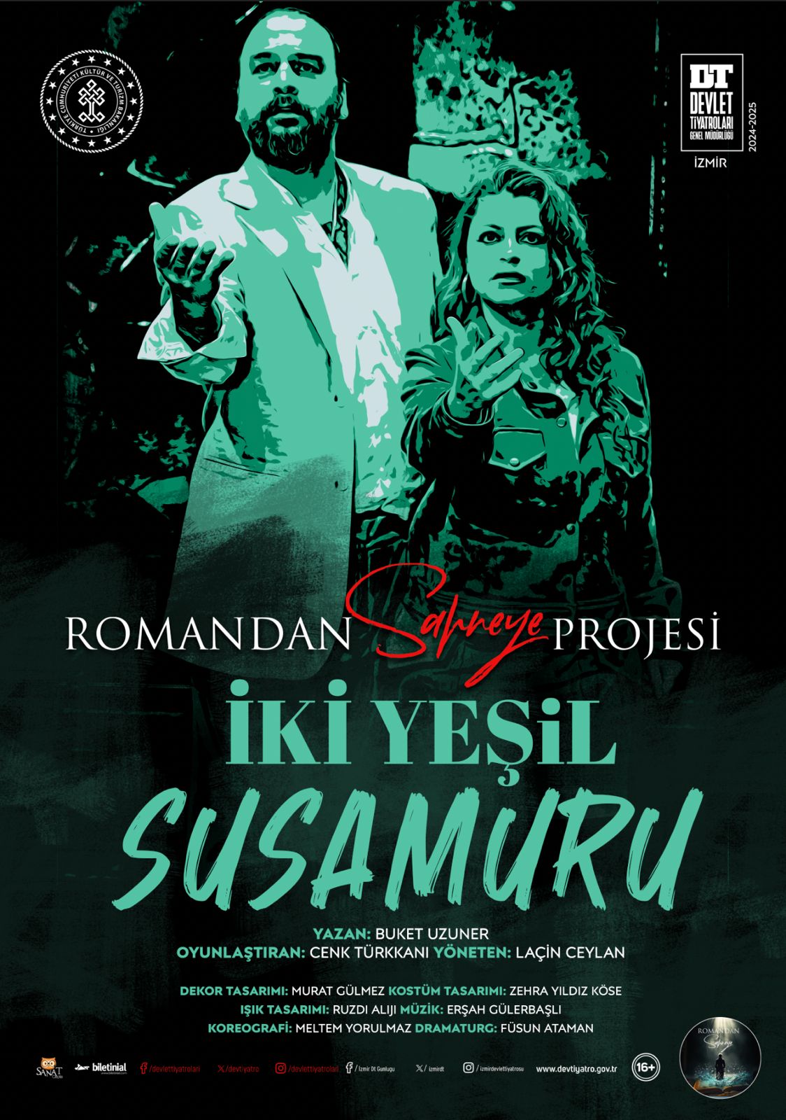 İKİ YEŞİL SUSAMURU