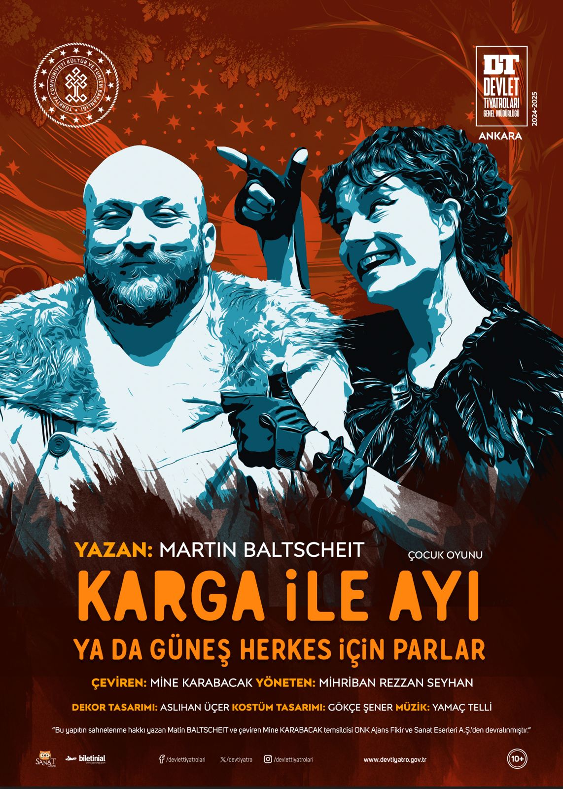 KARGA İLE AYI YA DA GÜNEŞ HERKES İÇİN PARLAR