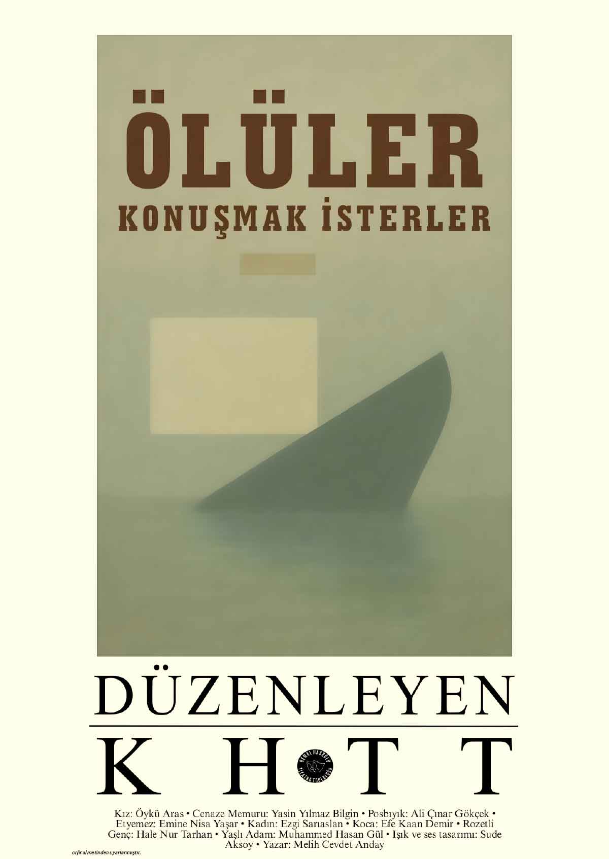 Kemal Hasoğlu Anadolu Lisesi ''Ölüler Konuşmak İsterler''