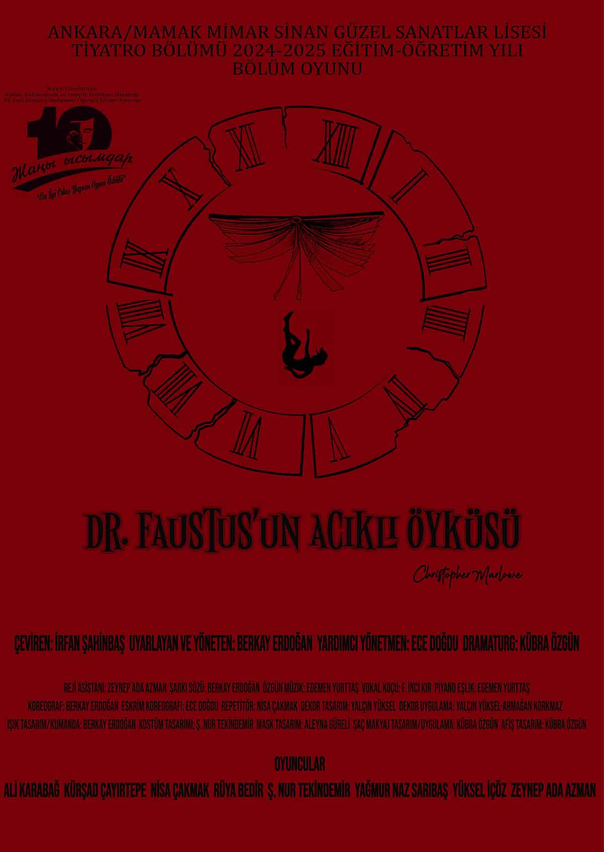 Mamak Mimar Sinan Güzel Sanatlar Lisesi (Ankara) ''Dr. Faustus’un Acıklı Öyküsü''